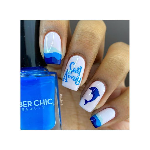 UberChic Beauty Cruise Away Stamping Plate Rosy Brown