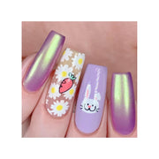 UberChic Beauty Hello Spring Stamping Plate Rosy Brown