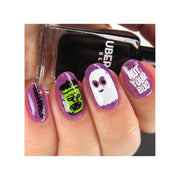 UberChic Beauty Halloween-08 Stamping Plate Rosy Brown