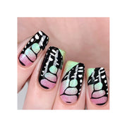 UberChic Beauty Butterflies Stamping Plate Tan