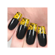 UberChic Beauty Nice & Negative-02 Stamping Plate Tan