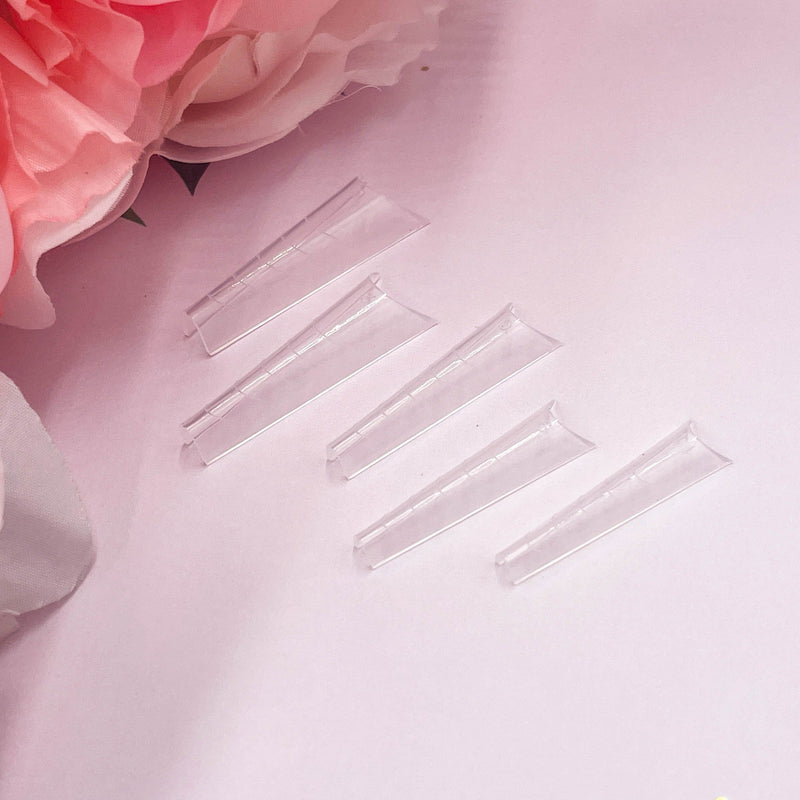 Red Iguana LLC Ballerina C-Curve Dual Forms Nail Tips Lavender