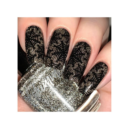 UberChic Beauty Haunted Snow Stamping Plate Tan