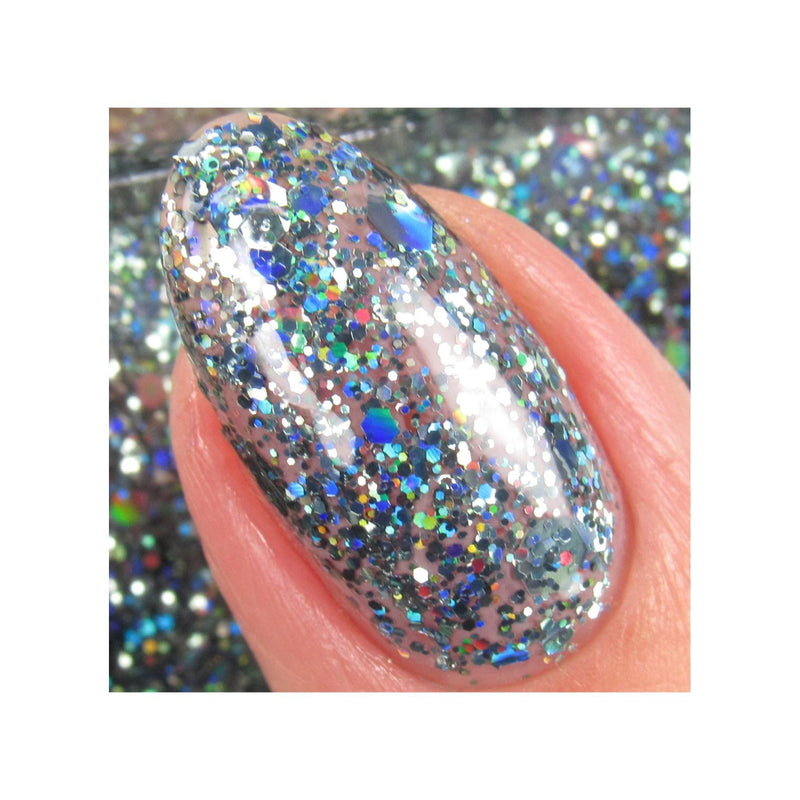 UberChic Beauty Deck The Halls In Holo - Holographic Polish Regular Polish Rosy Brown