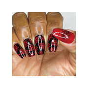 UberChic Beauty Merry & Bright Stamping Plate Rosy Brown