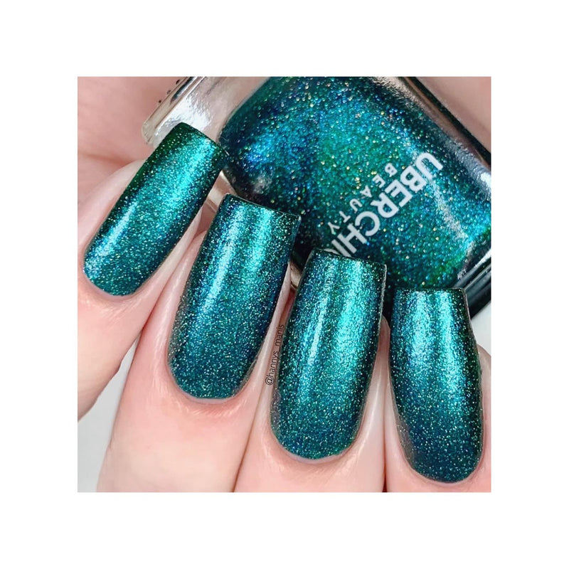 UberChic Beauty Party Dress - Holographic Polish Regular Polish Gray