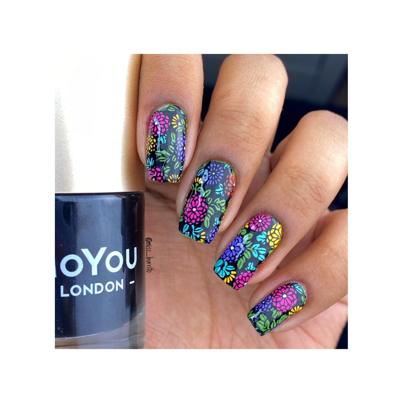 UberChic Beauty Nice & Negative-02 Stamping Plate Rosy Brown