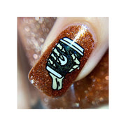 UberChic Beauty Better With Coffee Stamping Plate Sienna