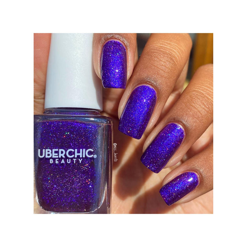 UberChic Beauty Deep Freeze - Holographic Polish Regular Polish Sienna