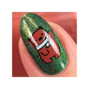 UberChic Beauty It's A Season Of Joy Stamping Plate Rosy Brown