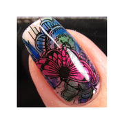 UberChic Beauty Whimsical By Nature-01 Stamping Plate Tan