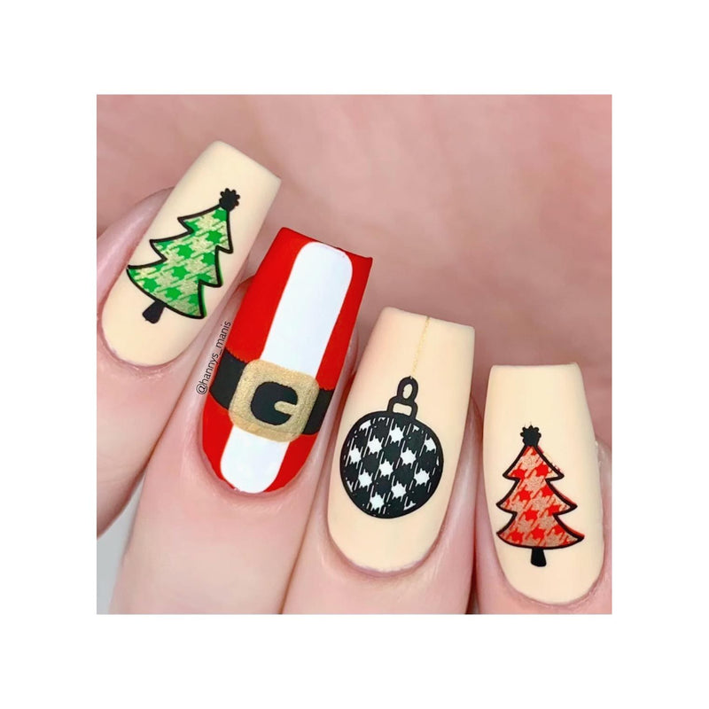UberChic Beauty It's A Season Of Joy Stamping Plate Tan