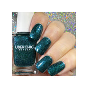 UberChic Beauty Party Dress - Holographic Polish Regular Polish Tan
