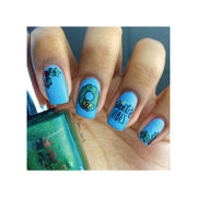 UberChic Beauty Merry & Bright Stamping Plate Rosy Brown