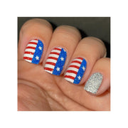 UberChic Beauty Fourth of July-02 Stamping Plate Rosy Brown