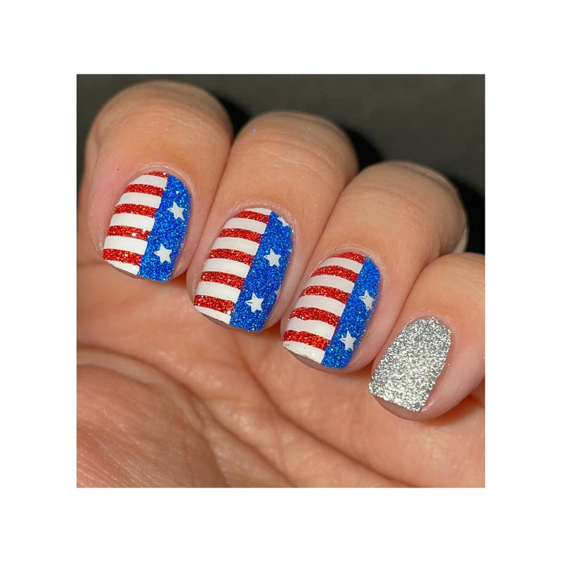 UberChic Beauty Fourth of July-02 Stamping Plate Rosy Brown