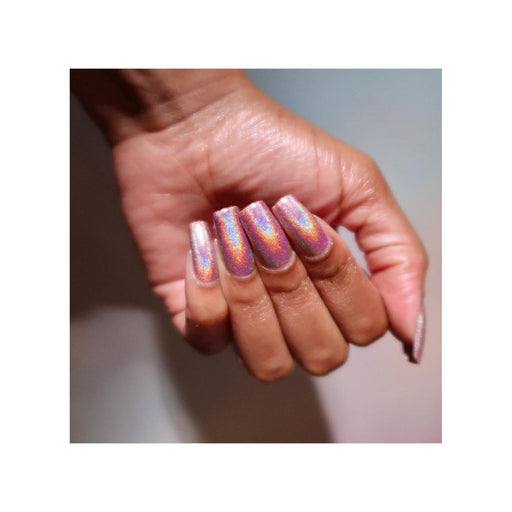 UberChic Beauty Rose Gold - Holographic Polish Regular Polish Dark Slate Gray