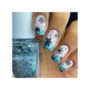 UberChic Beauty Winter Wonderland Stamping Plate Rosy Brown