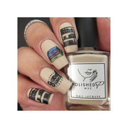 UberChic Beauty Cozy At Home Stamping Plate Rosy Brown