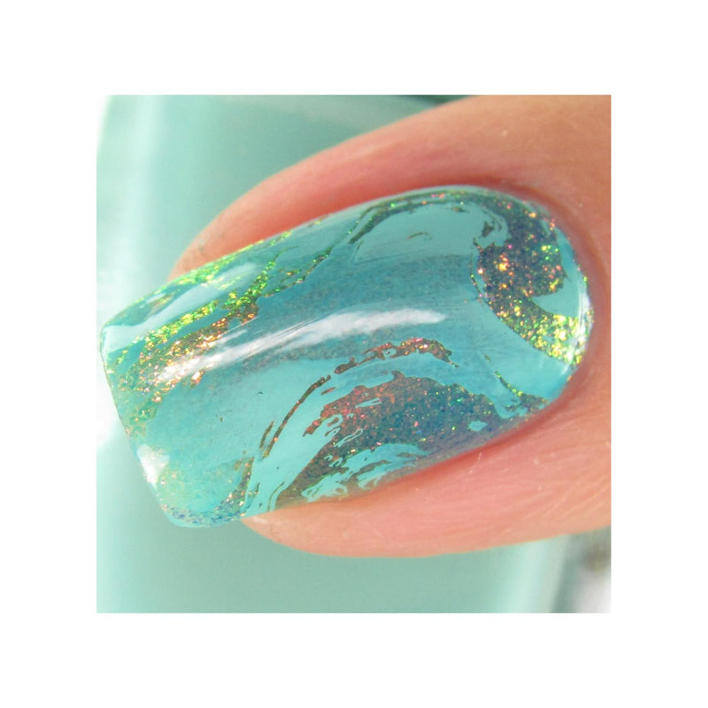 UberChic Beauty Simply Organic-03 Stamping Plate Dark Gray