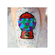 UberChic Beauty I Want Candy Stamping Plate Gray