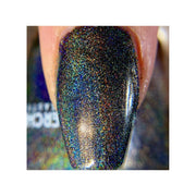 UberChic Beauty No Full Moon Required - Holographic Polish Regular Polish Dark Slate Gray