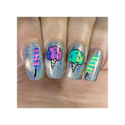 UberChic Beauty I Want Candy Stamping Plate Rosy Brown