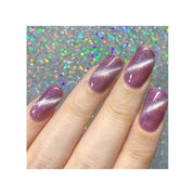 UberChic Beauty Cotton Candy Daydream - Cats Eye Iridescent Gel Polish Gel Polish Rosy Brown