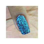 UberChic Beauty Simply Organic-03 Stamping Plate Dark Gray