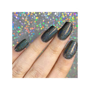UberChic Beauty No Full Moon Required - Holographic Polish Regular Polish Rosy Brown