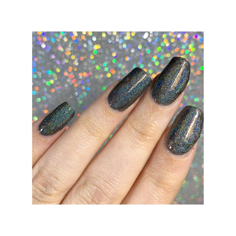 UberChic Beauty No Full Moon Required - Holographic Polish Regular Polish Rosy Brown