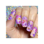 UberChic Beauty Whimsical By Nature-01 Stamping Plate Tan