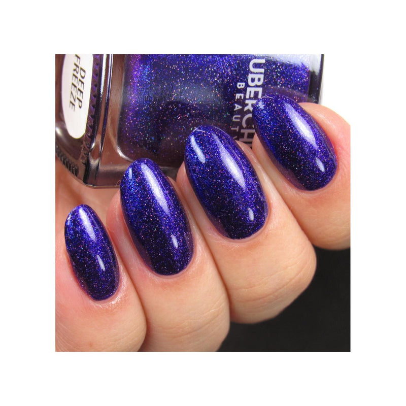 UberChic Beauty Deep Freeze - Holographic Polish Regular Polish Tan