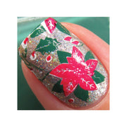 UberChic Beauty Merry & Bright Stamping Plate Dim Gray