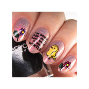 UberChic Beauty Hello Spring Stamping Plate Rosy Brown