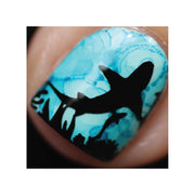 UberChic Beauty Seas The Day Stamping Plate Black