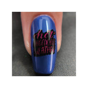 UberChic Beauty Cozy At Home Stamping Plate Dark Slate Gray