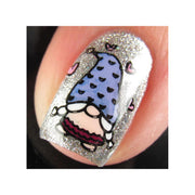 UberChic Beauty Elements of Love Stamping Plate Rosy Brown