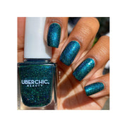 UberChic Beauty Party Dress - Holographic Polish Regular Polish Rosy Brown