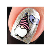 UberChic Beauty Elements of Love Stamping Plate Rosy Brown