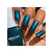 UberChic Beauty Party Dress - Holographic Polish Regular Polish Rosy Brown