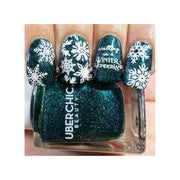 UberChic Beauty Party Dress - Holographic Polish Regular Polish Light Gray