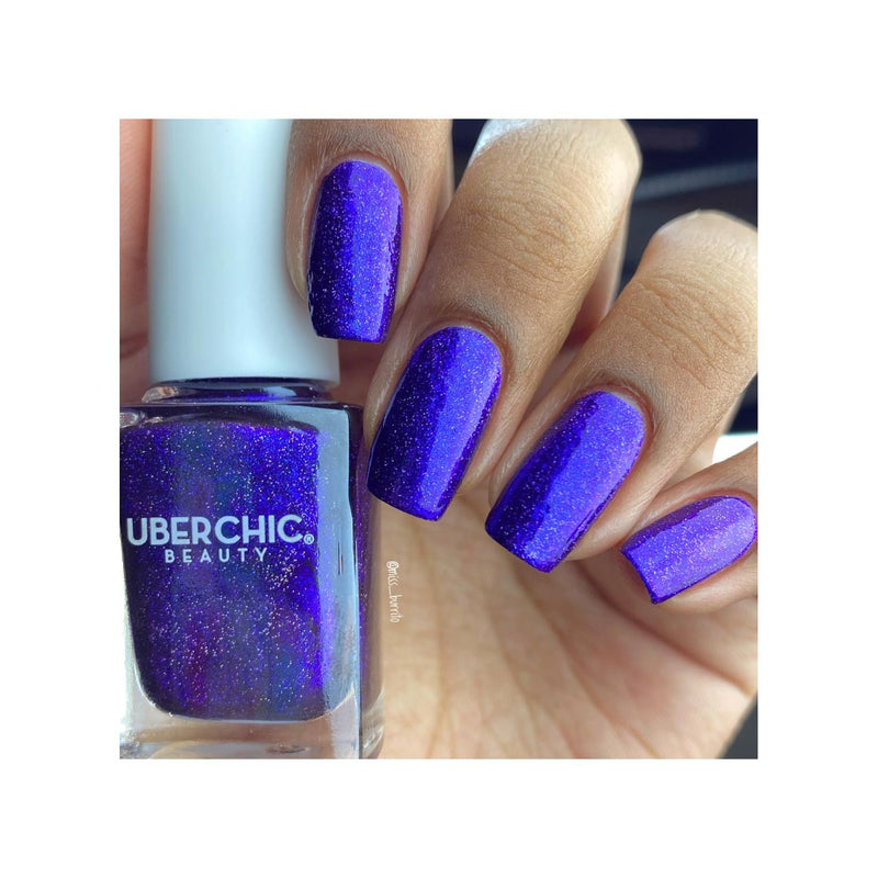 UberChic Beauty Deep Freeze - Holographic Polish Regular Polish Rosy Brown