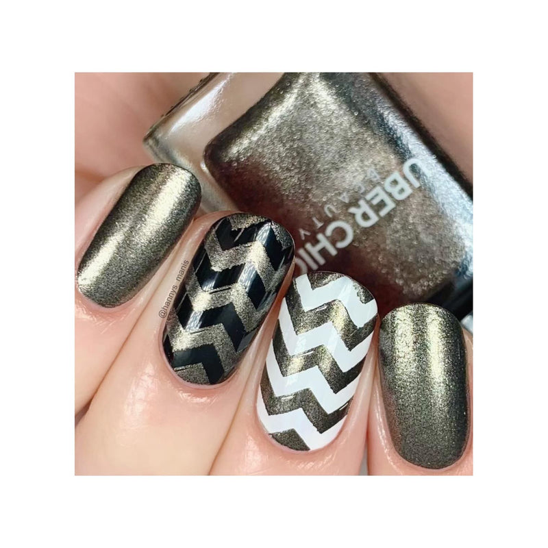 UberChic Beauty Black Pearl - Stamping Polish Stamping Polish Rosy Brown