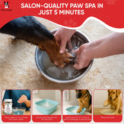 Warren London Deep Cleaning Paw Fizz Tablets - Soothes Itchy, Irritated Paws Spa Product Gray