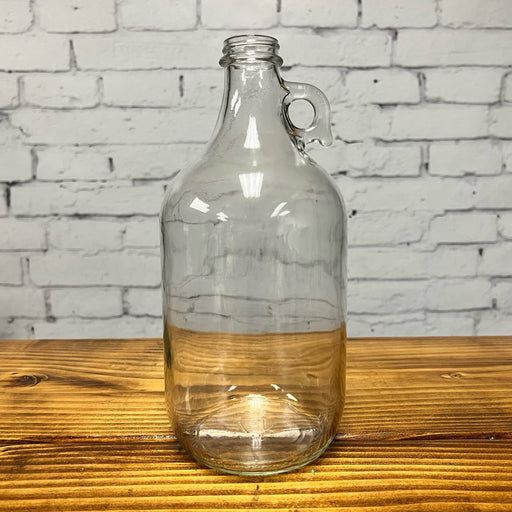 Rustic Strength Half Gallon Glass Jug with Cap Accessory Gray