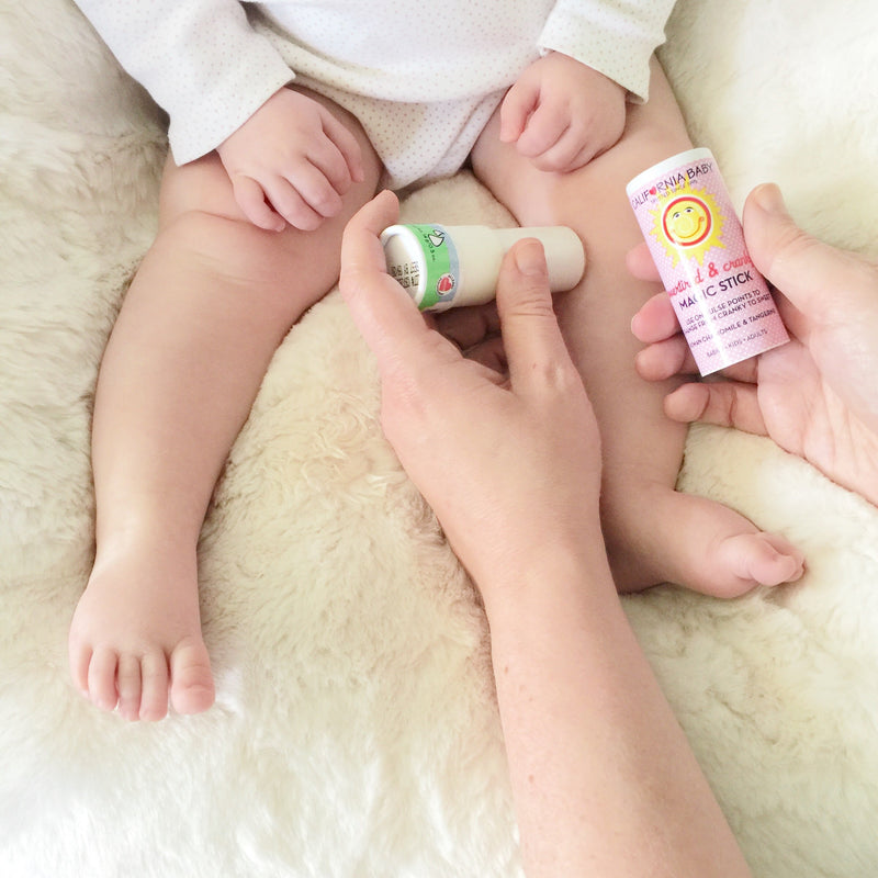 California Baby Overtired & Cranky™ Magic Stick Aroma Sticks Antique White 0.44oz/12.5g