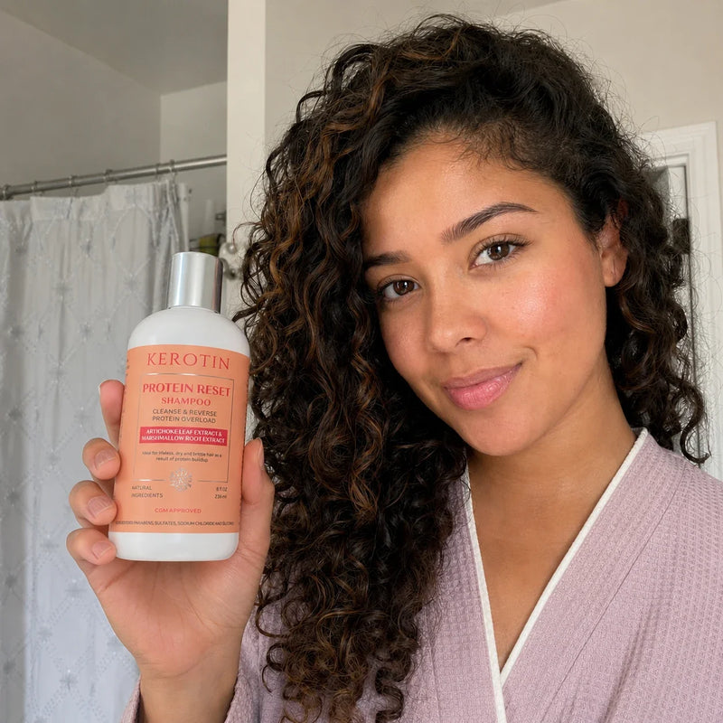 Kerotin Protein Reset Shampoo Black