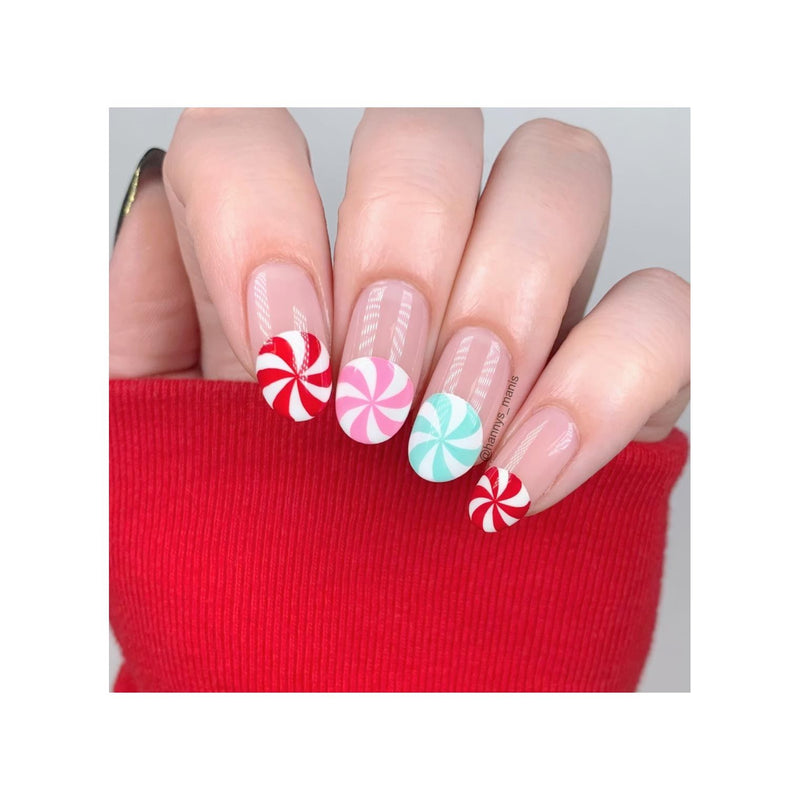 UberChic Beauty Mint To Be Stamping Plate Firebrick