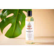Lizzie's All-natural Products Beard & Hair Oil Dark Olive Green Peppermint